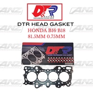 HONDA B16A B16B B18C DTR HEAD GASKET METAL 0.75MM 81.5MM - B16 B18 VTEC