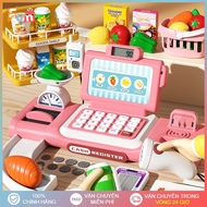 37 Pcs - Supermarket Toys, Simulation Role Play Games, Children's Toys with Sound Effects