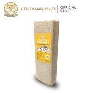 LittleHam Aspen Premium Wood Beddings For Small Pets 1Kg (16L Expanded) Little Ham Hamster Supplies