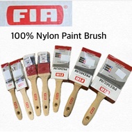 FIA 100% PBT NYLON PAINT BRUSH WITH WOOD HANDLE SET