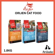 Orijen 1.8KG Dry Cat Food (Six Fish/Original Cat/Guardian 8) CAT FOOD
