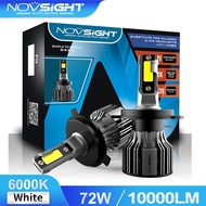 Novsight N39 H4 H11 9005 Car LED Headlight 6000K White Light 9006 h7 h1 h3 9004 9007 9012 880 881 ca