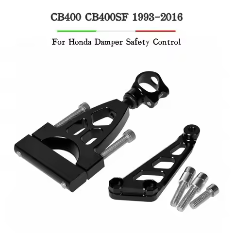 Steering Damper Stabilizer Mounting Bracket Adapter CB 400 SF 400SF Super Four Hyper Vtec For Honda 