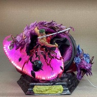惠美玩品 海賊王 其他 公仔 2402 超大龍捲風索隆龍系列 可發光 雕像 場景模型