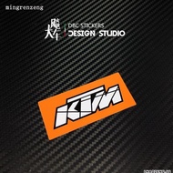 Ready Stock KTM 2011 Motorcycle Sticker Motorcycle Sticker Body Sticker Car Sticker Waterproof Reflective Decal 08