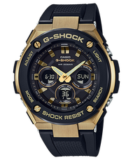 Casio - Casio 星際重生 黑金 太陽能 G-SHOCK GST-S300G-1A9