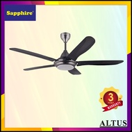 SAPPHIRE FM 980 DECORATIVE CEILING FAN WITH 5 ABS BLADES & 4 SPEED 56"