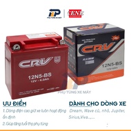 ẮC QUY KHÔ CRV XE DREAM XE ĐỜI CŨ/ WAVE XE ĐỜI CŨ/ SIRIUS (BÌNH CAO)