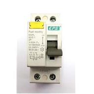WSS EPS 2 pole ELCB 40A/63A 0.1A