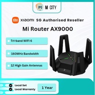 [Xiaomi] Mi Router Ax9000 | Tri-Band Wi-Fi 6 | Built For Gamers | 1 Year Local Warranty