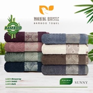 Premium.. Terry Palmer Morning Whistle Sunny Bamboo Hand Towel 34x80 cm Sport Jogging Towel 95