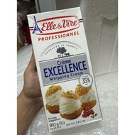 ELLE & VIRE Excellence Whipping Cream 35% Fat(POSTAGE AREA KL&SELANGOR)