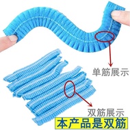 Disposable hats, strip hats, mushroom hats, food hats, workshop and factory beauty dustproof breatha