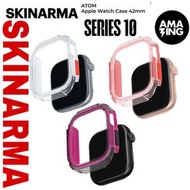 Skinarma - SKINARMA ATOM Apple Watch Series10 Case 42mm FROST 透明