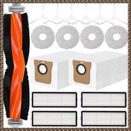 (JPTZ) For L10s Ultra/L10 Ultra/L10s Ultra/ L10S/S10/S10pro/ X10 Vacuum Cleaner Main Side Brush Filt