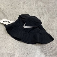 STUSSY x NIKE BUCKET HAT BEANIE 黑色限量聯名款刺繡logo漁夫帽 紳士帽 全新正品acg