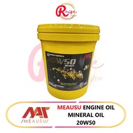 MEAUSU ENGINE OIL MINERAL OL 20W50 18LITRE