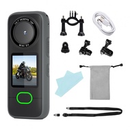 Waterproof Dual Lens Action Camera 4K Video 1080P/720P IPX6 Rating for Adventure
