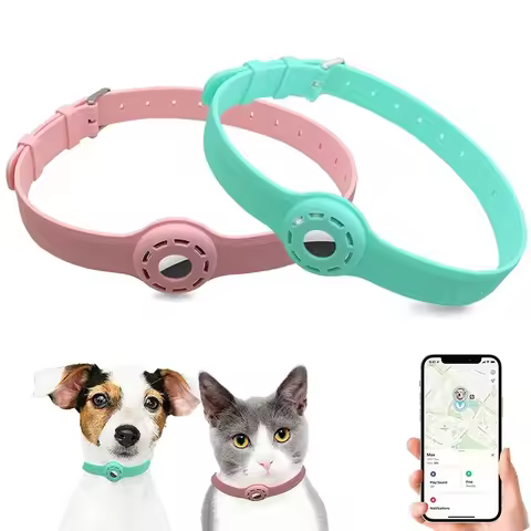 New Silicone Anti-Lost Pet Cat Collar For The Apple Airtag Protective Tracker Anti Lost Positioning