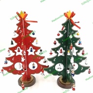 GANTUNGAN KAYU New Christmas Tree Wooden Hanger Santa Set Christmas Gift Christmas Gift Limited Stock