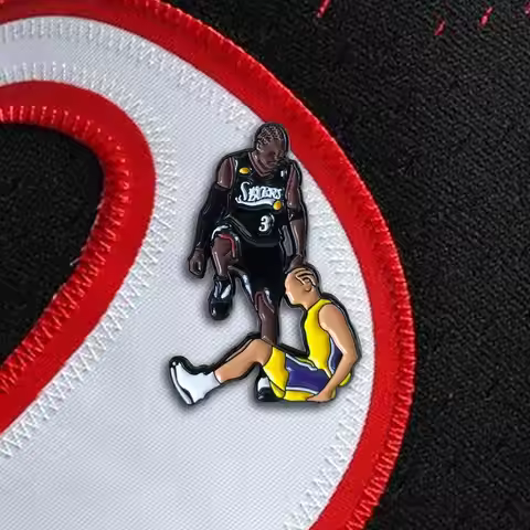 The Stepover Enamel Pin - PHI 76ers - Basketball Meme