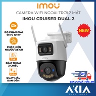 Camera 2 mắt IMOU Cruiser Dual 2 6MP/ 10MP vừa quay cố định vừa xoay 360 độ theo dõi chuyển động