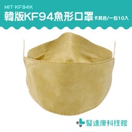 醫達康 棕色 舒適透氣 kf94口罩 鳥口罩 成人口罩 個性口罩 MIT-KF94K 韓國口罩 