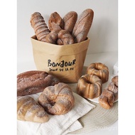 Baguette Model Soft Fragrant Food Pastry Cake Display Cabinet Rye Bread Soft Decoration Simulation F