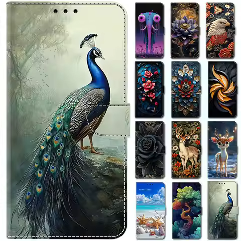 Xperia 1 10 VII Starfish Shell Case for Sony Xperia 1 VII Sony 1 5 10 VI V IV III Fundas Wallet Leat