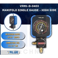 VALUE Manifold Gauge Single VRM1-B-0403