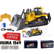 HUINA 1569 RC PROFESSIONAL R/C BULLDOZER 9 FUNCTION ORIGINAL HUINA