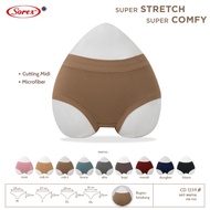 (6pc) Sorex 1259 CD | Sorex Women's Basic Midi Panties Super Stretch Colorful - Kshop