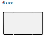 16:9 Simple Projector Curtain 60 72 84 100 120 150นิ้ว HD Display Screen