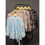 KATUN SEVIA TOP - MOTIF TOP - DAILY TOP - WORK TOP - COLLEGE TOP - TOP - COTTON CERUTY MIX EMBROIDER
