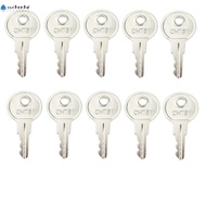 SUCHENHD 10Pcs Keys, Metal Silver Key, Car Accessories Parts CH751 Door Lock Keys For Car
