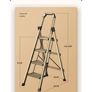 Aopeng(Top 1 Brand Ladder In China)Aluminum alloy Ladder/Foldable Thicked Ladder/Up To 3 Years SG Wa