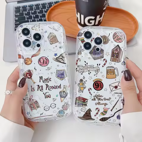 P-Potters Magic Label H-Harries Phone Case for Samsung Galaxy S26 S25 S24 S23 S22 S21 S20 Ultra Plus