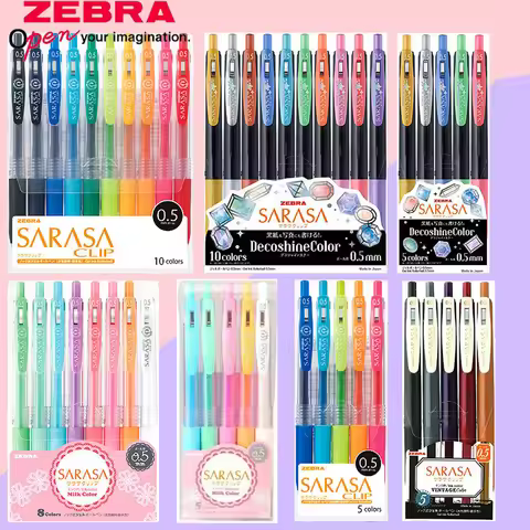 Japan Zebra Sarasa Gel Pen JJ15 Juice Color Gel Ink Pen Student Note making hand account dedicated S
