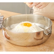 316L Food-Grade Stainless Steel Deep Mixing & Dough Bowl