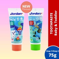 Jordan Milk Teeth Toothpaste 0-5years/6-12years 75g