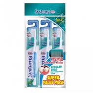 SYSTEMA TOOTHBRUSH SUPER VALUE PACK COMFORT 3S
