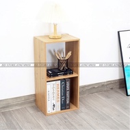 🚛 FREESHIP 🆓 Kệ Đa Năng Kệ Sách Gỗ Tổ Ong Nhiều Tầng Lắp Ghép Màu Vân Gỗ HD Store