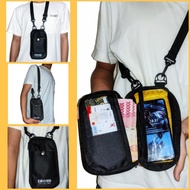 Hanging wallet pria / Tas Dompet hp / Tas gantung Hp /Premium Termurah
