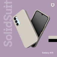 RHINOSHIELD 犀牛盾 Samsung Galaxy A15  (4G/5G共用) SolidSuit 經典款防摔背蓋手機保護殼貝殼灰