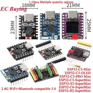 ESP32-C3 ESP32C3 ESP32C6 C6 S3 H2 PRO Mini SuperMini Wi-Fi Ble Program Learning Core Development Boa