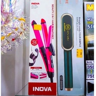 Inova NHC-2009 Hair Straightener / 2in1 Straigh Curly Hair Straightener / Hair Straightener