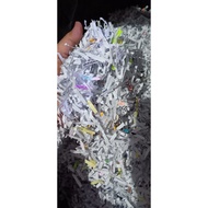SHREDDED PAPER SHREDDER recycle recycled PAPER porridge material