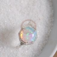 [New Product Special Offer] Opal Stone Opal Jewelry High-grade Opal Stone Fire Color Opal New Retro 