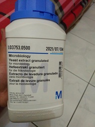 Merck 103753 Yeast extract granulated for microbiology cap 500 gr