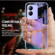 From Thailand [Clear case] case vivo y17s Phone Clear Shockproof Cover y17s